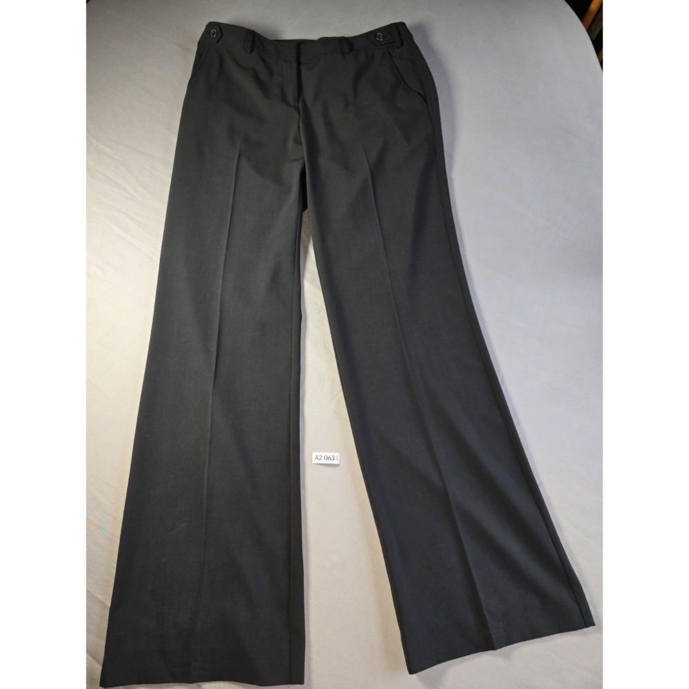 Axcess Liz Claiborne Women's Black Dress Pants Size 6 Stretch Straight Leg
